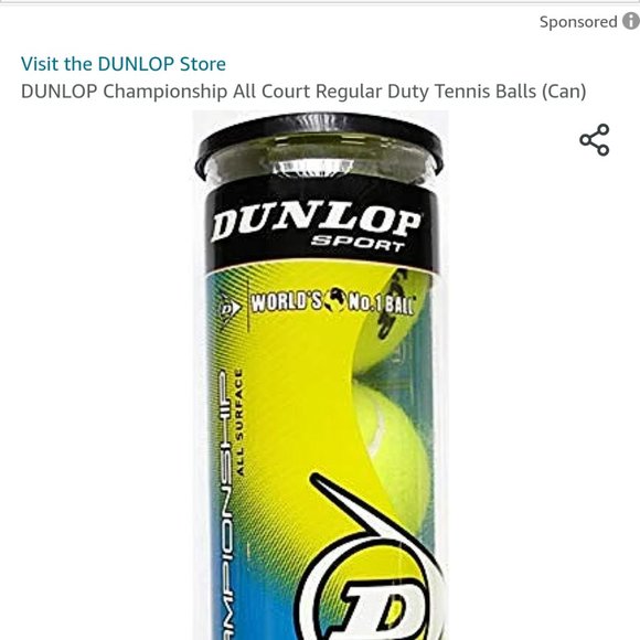 Dunlop - Tennis Balls - 1 Dozen - SOLD - Picture 6 of 7